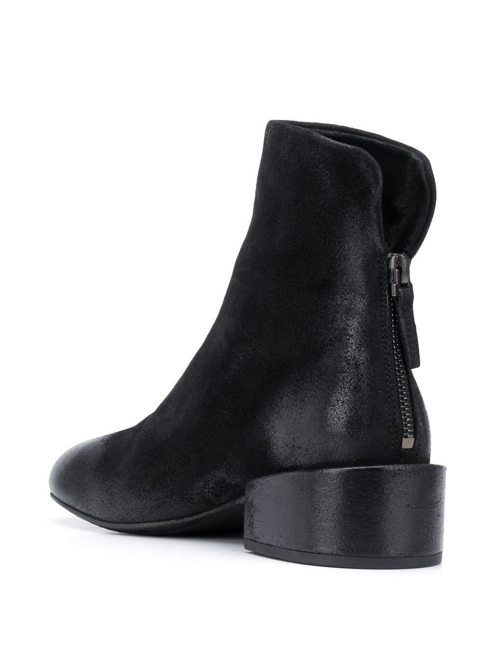 rear-zip ankle boots - 3