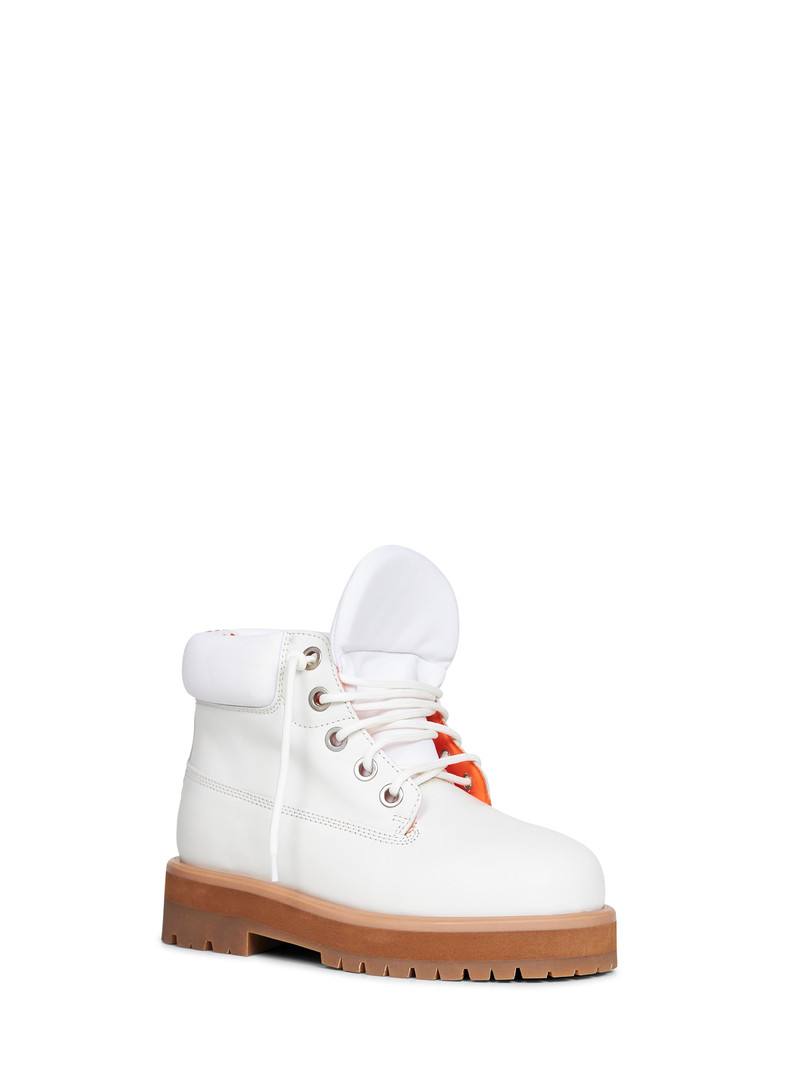 PDF Off white leather Strada ankle boots outlook