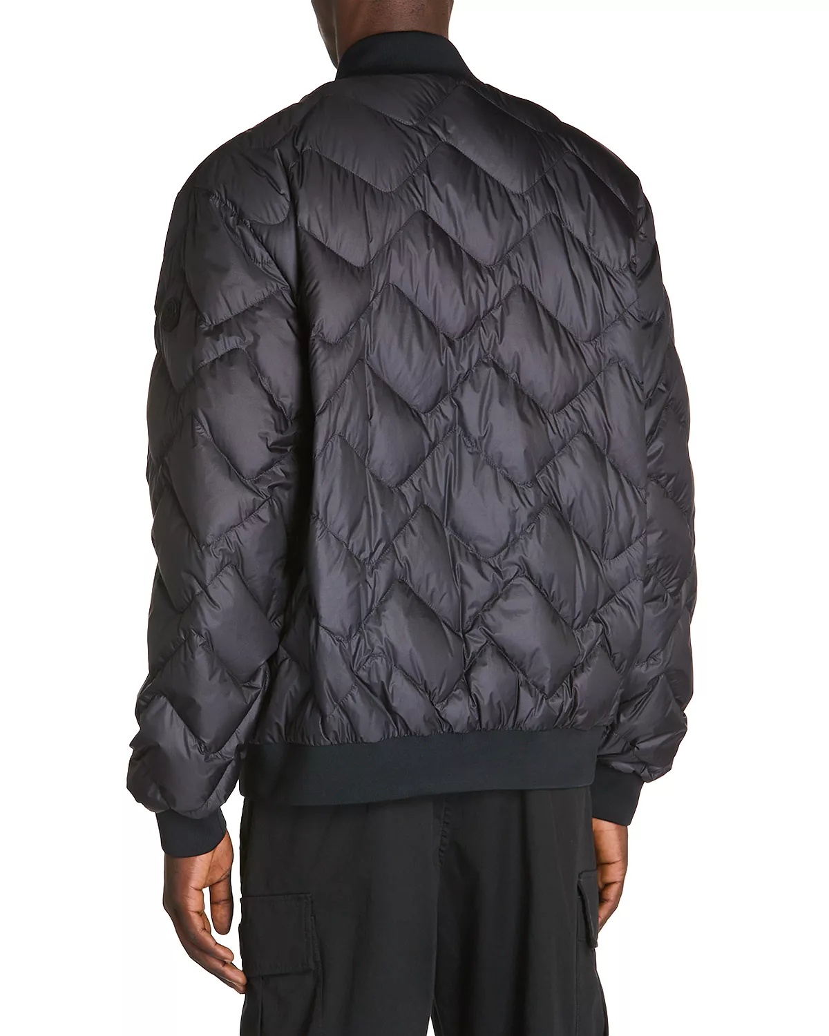 Brun Quilted Bomber Jacket - 4