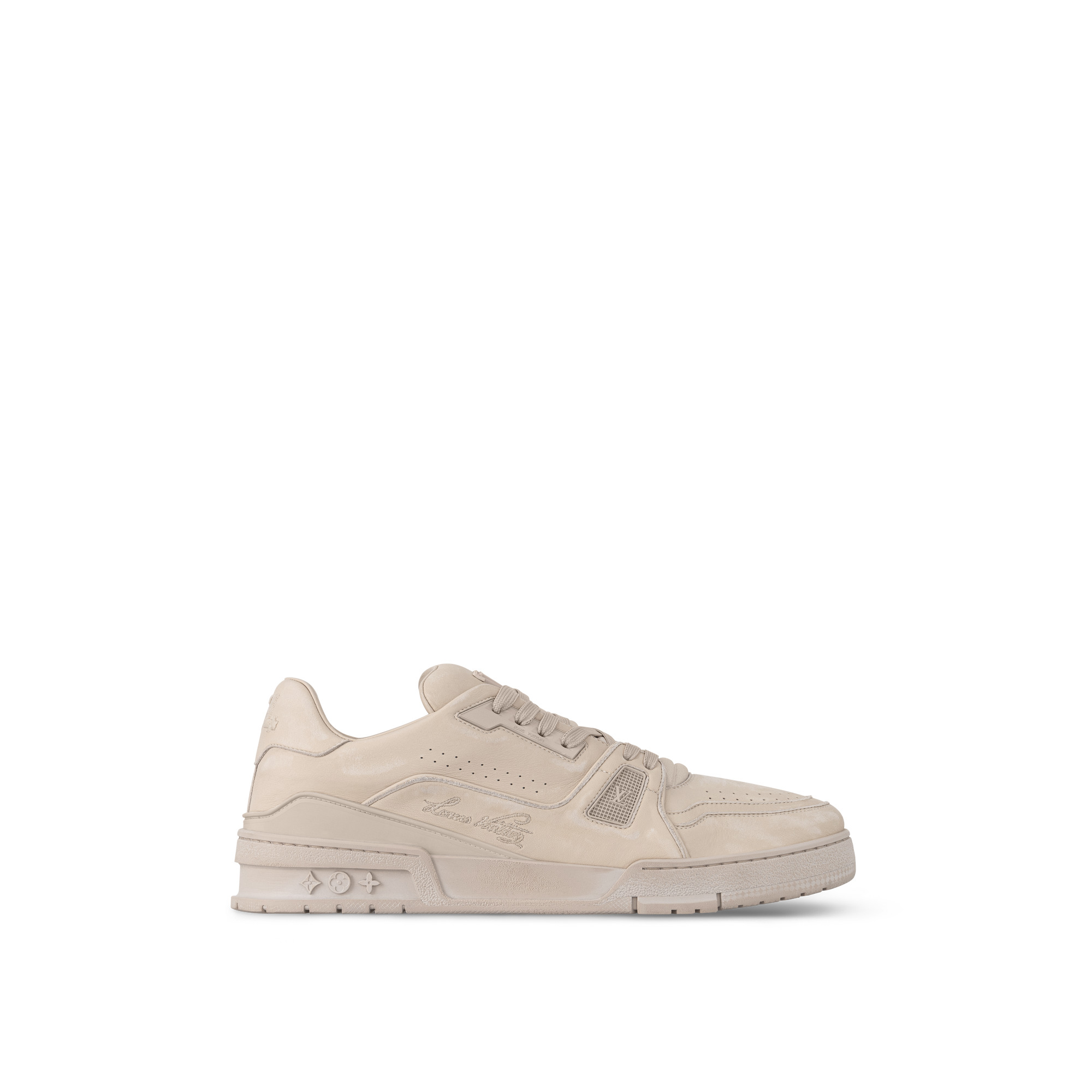 LV Trainer Distressed Sneaker - 2