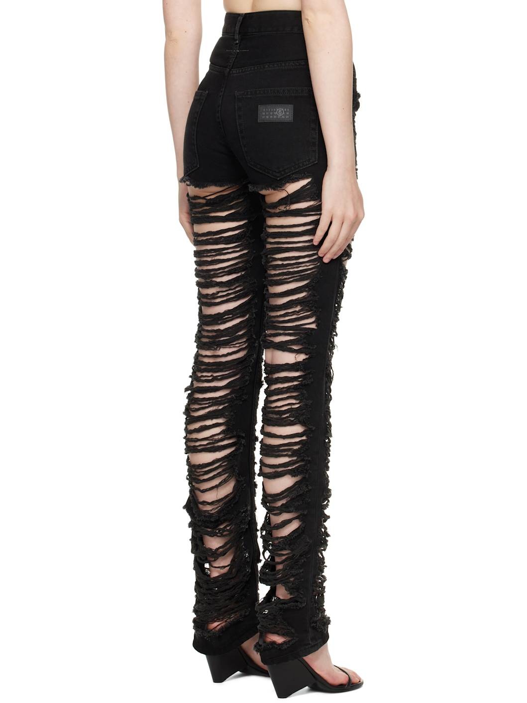 Black 5 Pockets Jeans - 3