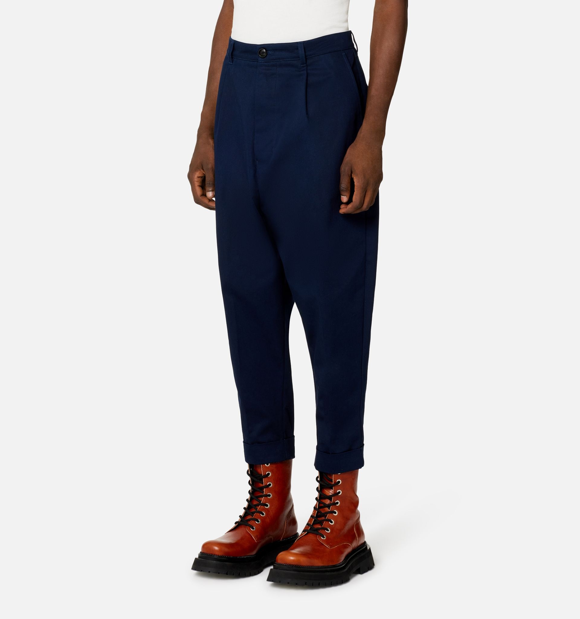 Carrot Oversized Trousers - 3