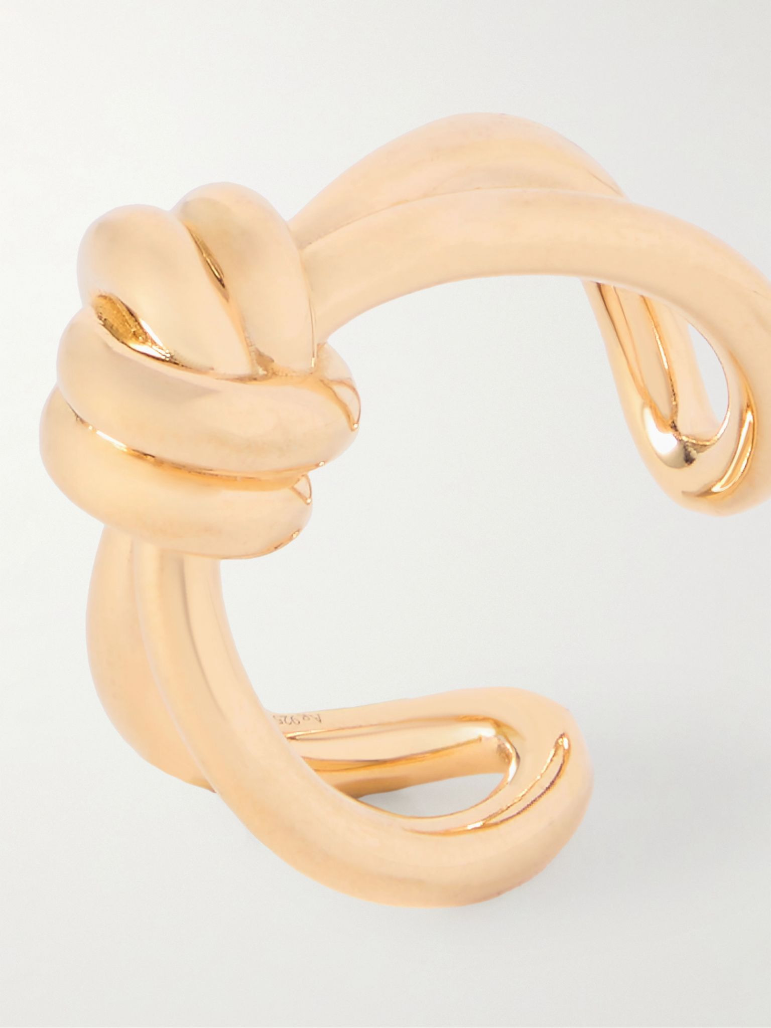 Gold-plated silver ring Gold - 4