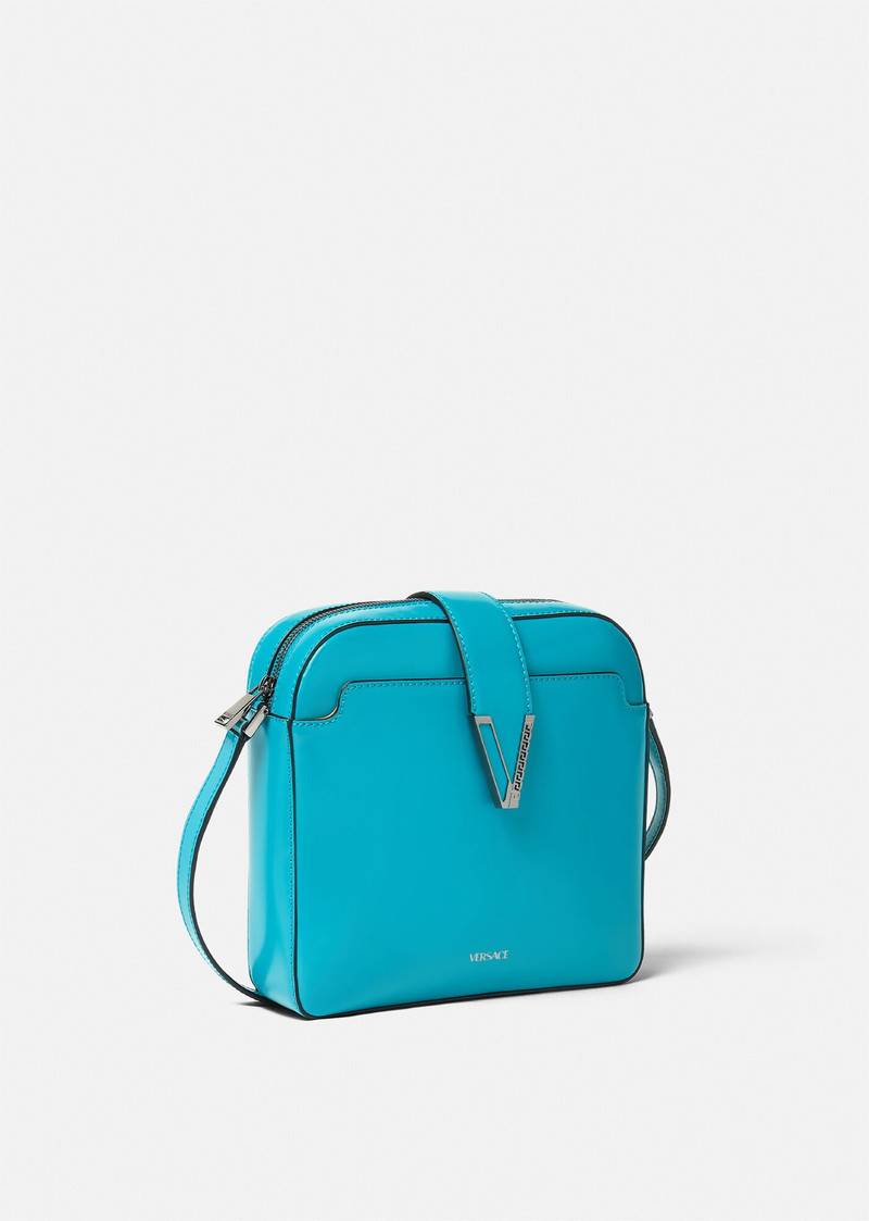 VERSACE V Greca Signature Messenger Bag outlook