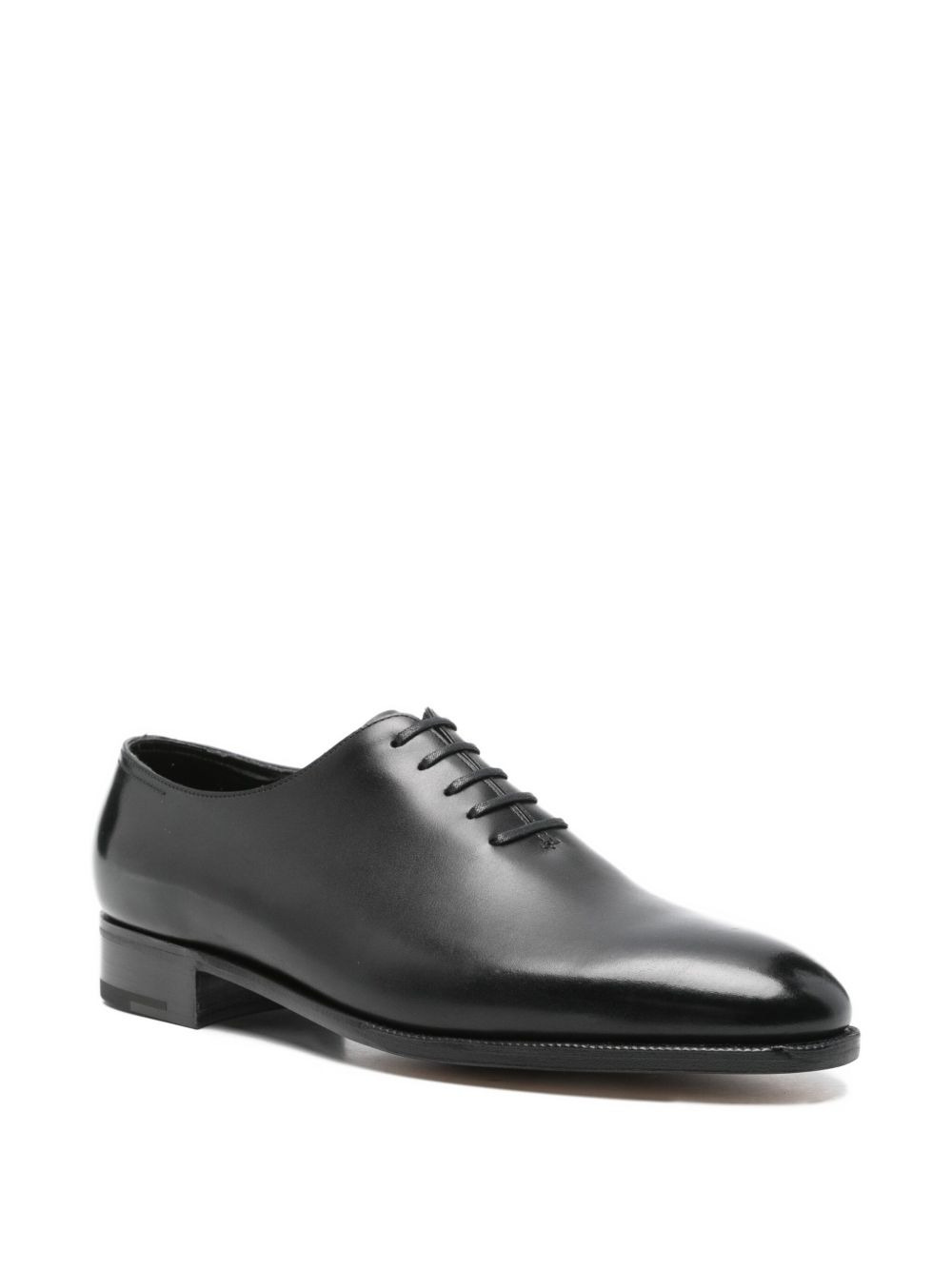 leather lace-up oxford shoes - 2