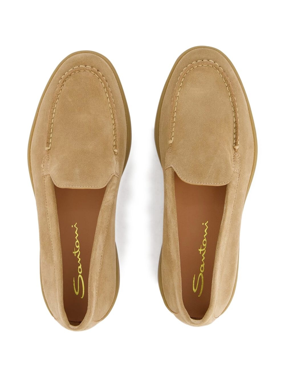 suede slip-on shoes - 5