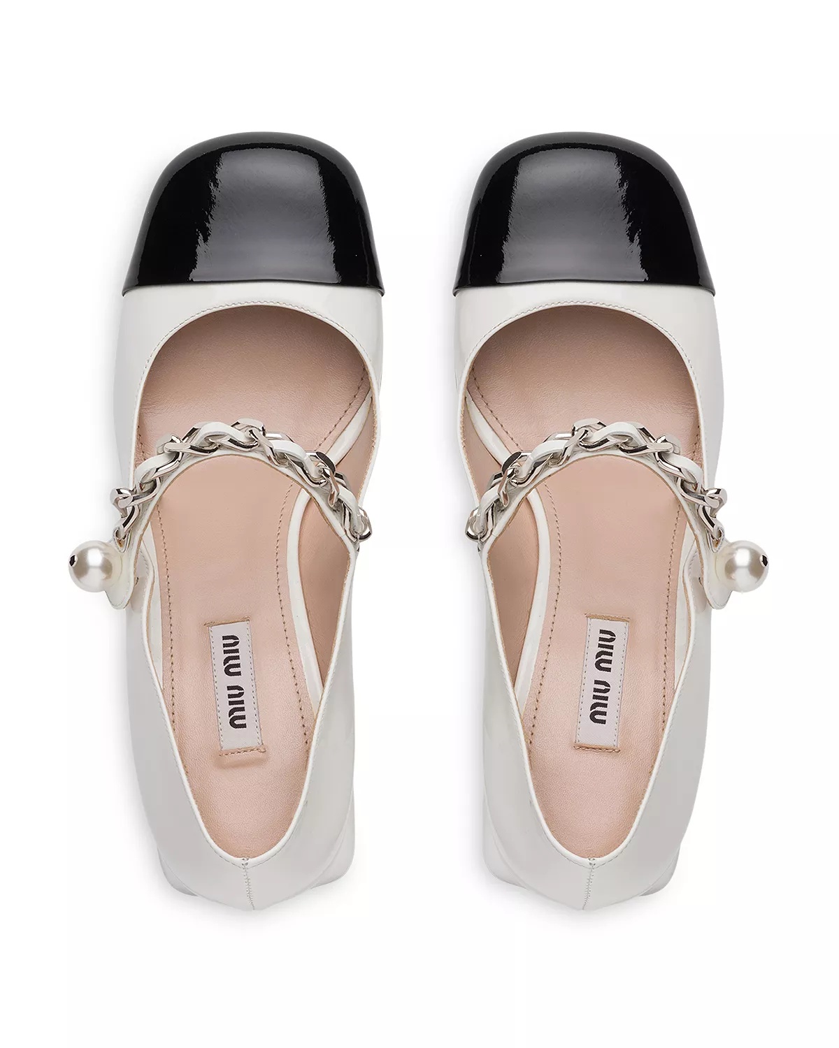 Women's Cap Toe Block Heel Mary Jane Pumps - 3