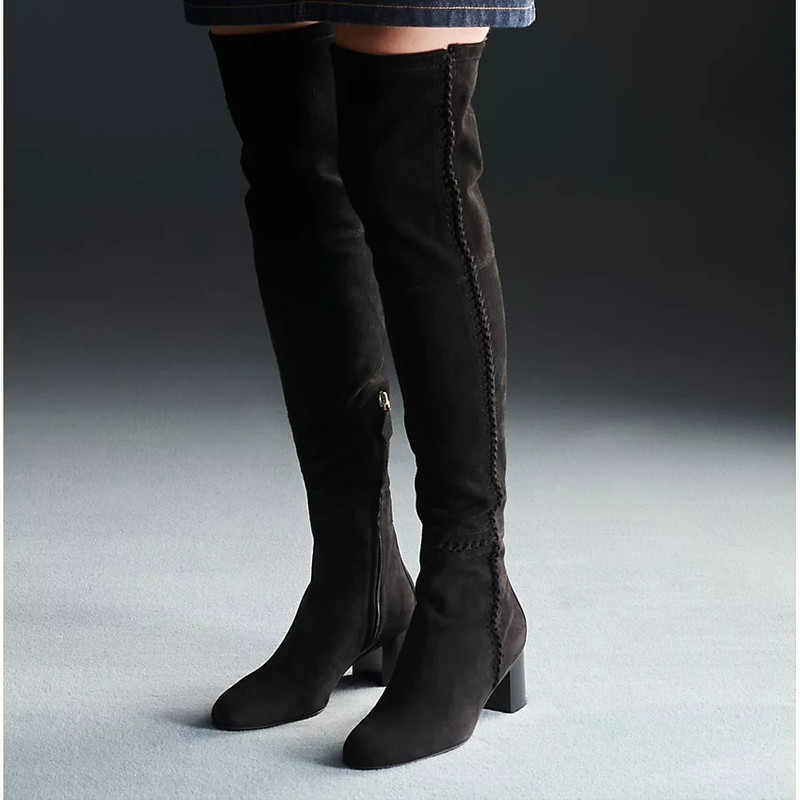 Hermès Decibel thigh-high boot outlook
