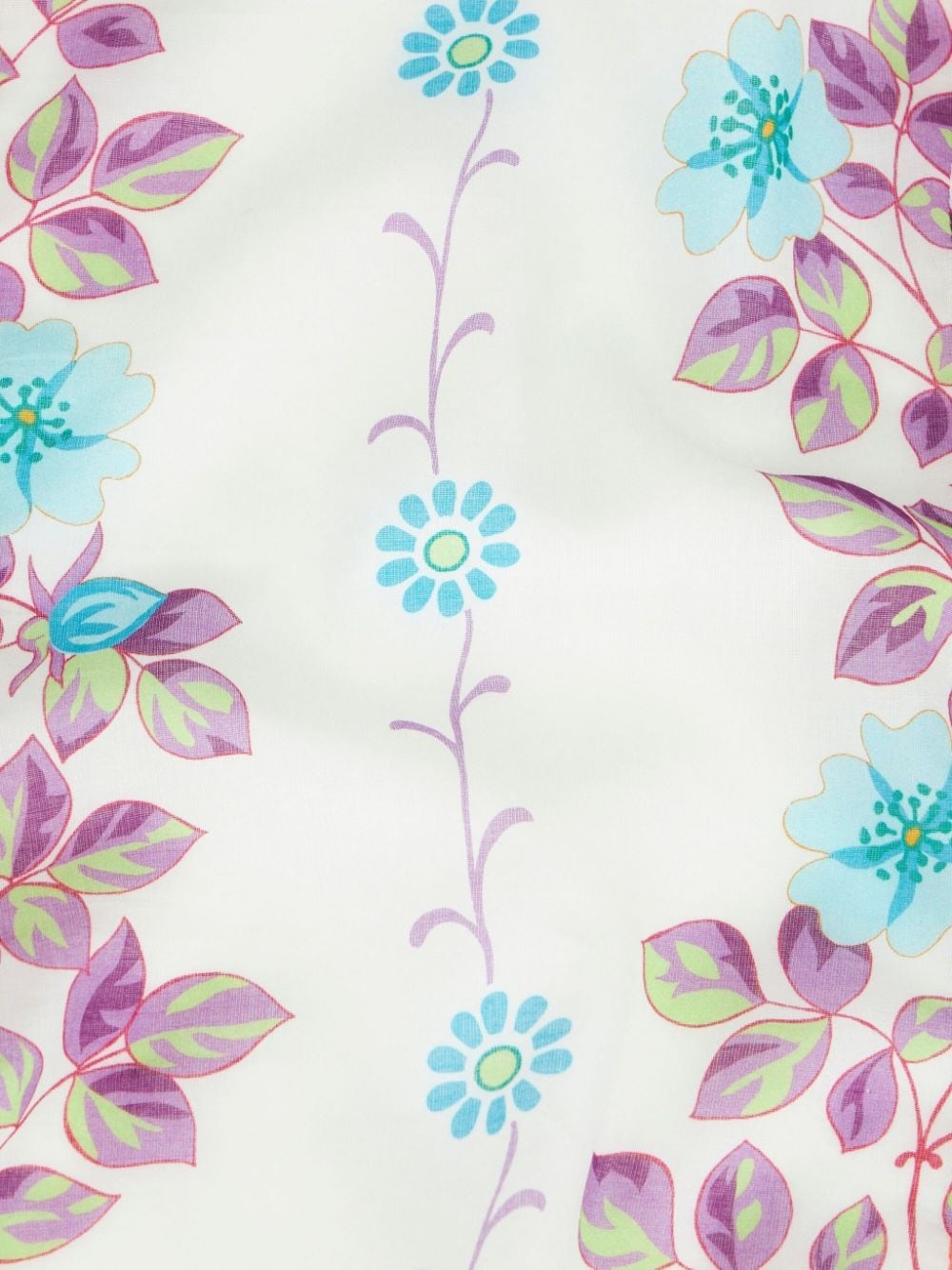 floral-print cotton shirt - 5