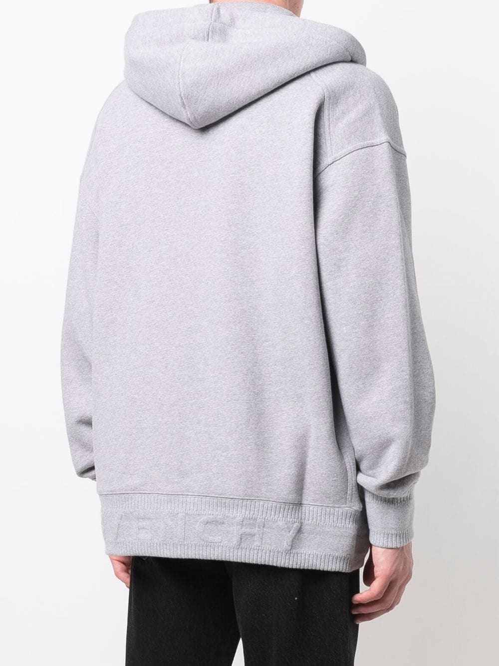 cotton zip-up hoodie - 4