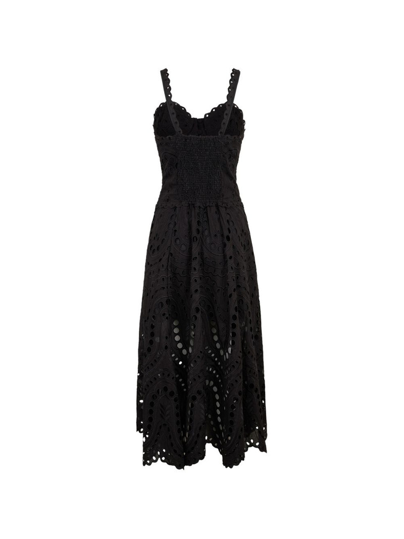 Charo Ruiz Solace eyelet midi dress outlook