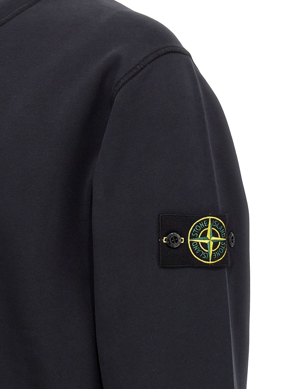 crew-neck logo-badge sweatshirt - 3