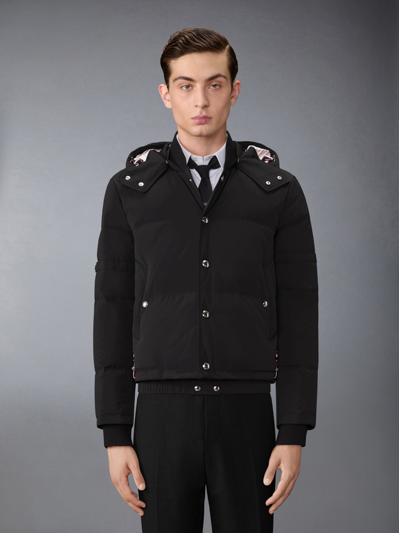 Thom Browne POLY TECH DOWN FILLED ARMBAND BOMBER JACKET outlook