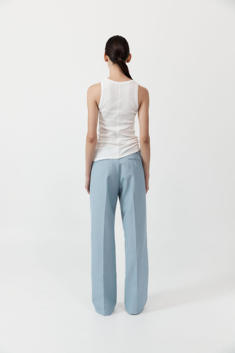 Organic Cotton Singlet - White 4