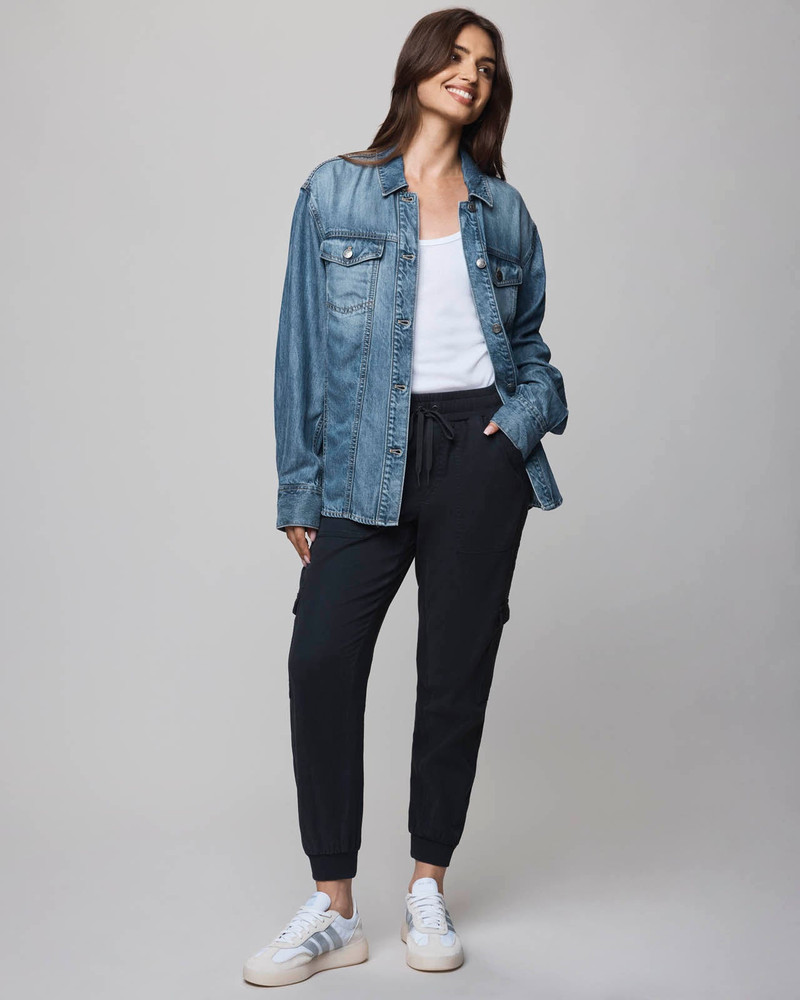 Splendid Lounge Denim Shacket outlook