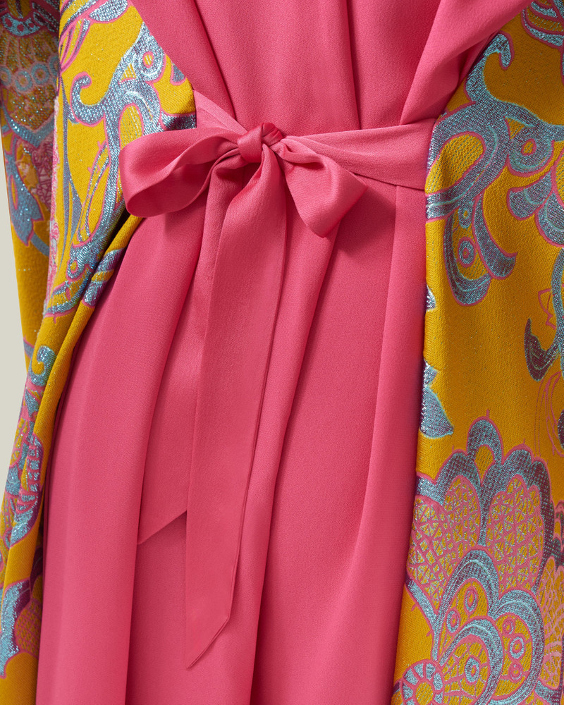 Pahlavi Kaftan in Multicolor 4