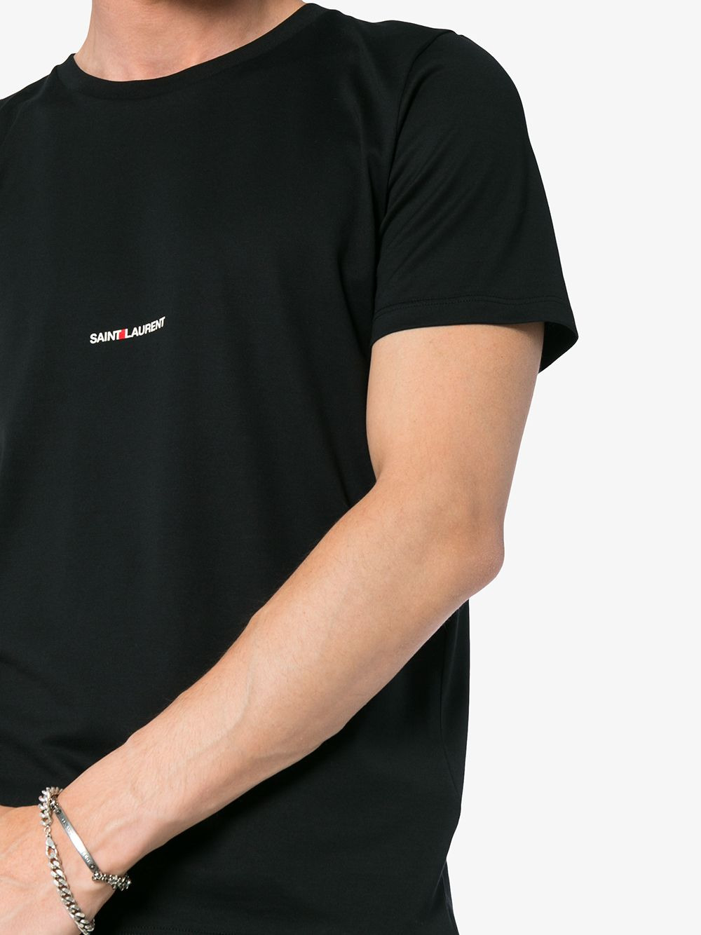 Saint Laurent Logo T-shirt - 5