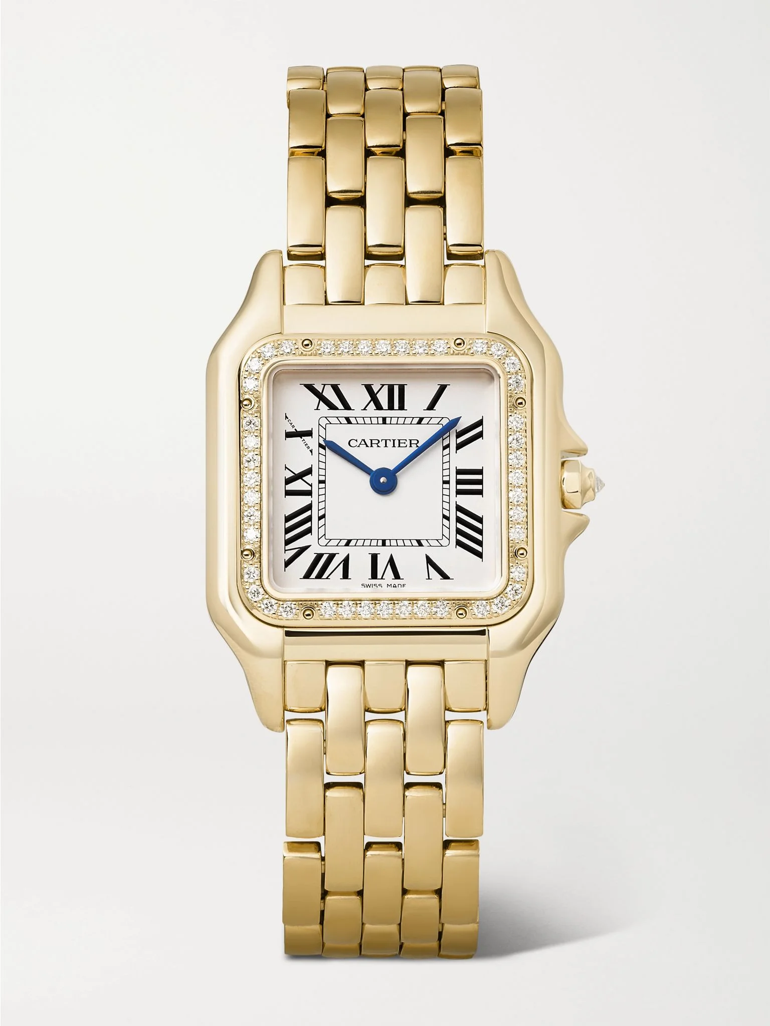 Panthère de Cartier medium 27mm 18-karat gold and diamond watch Gold - 1