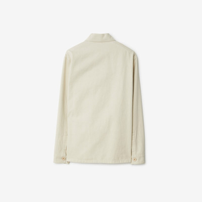 Burberry Panelled Cotton Shirt outlook