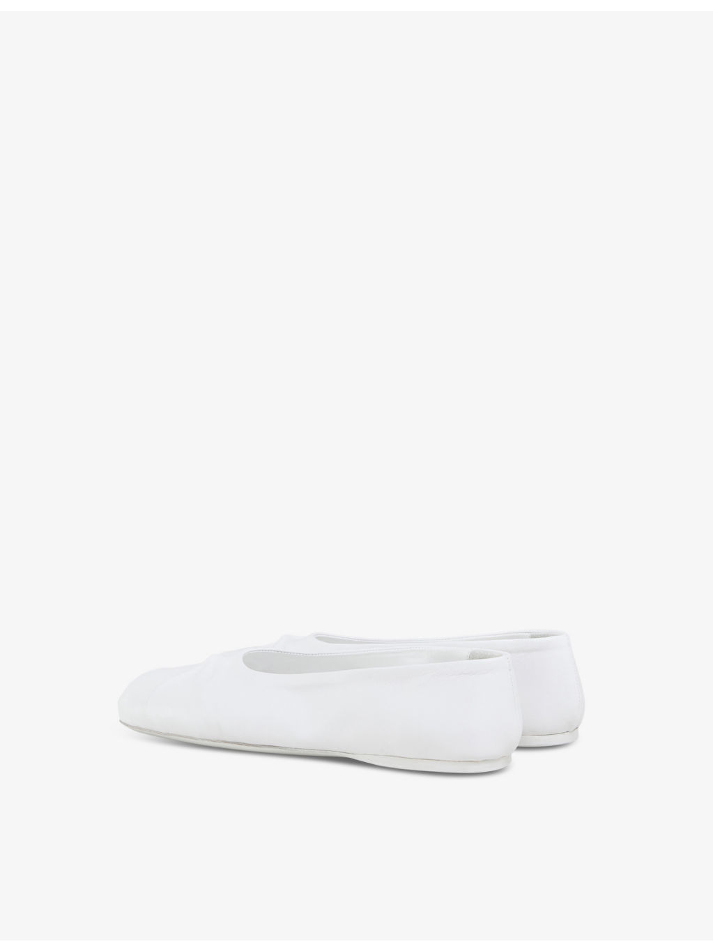 Dancer square-toe leather ballerina flats - 4