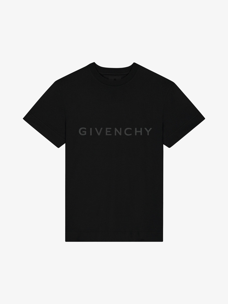 REFLECTIVE GIVENCHY SLIM FIT T-SHIRT IN COTTON 1