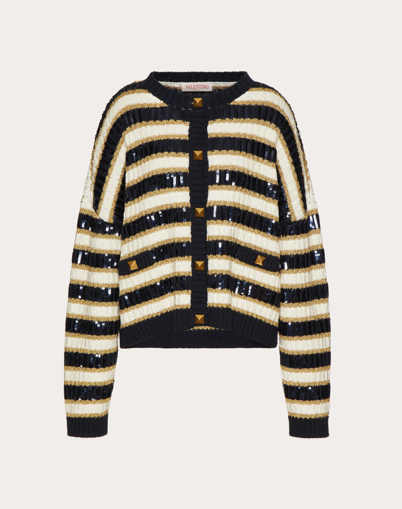 EMBROIDERED KNIT JACKET 1