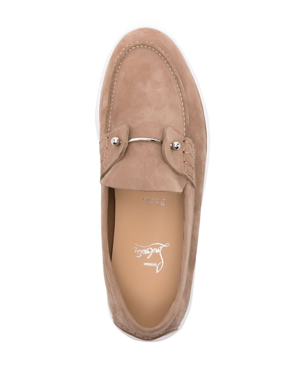 Chambeli leather boat shoes - 4