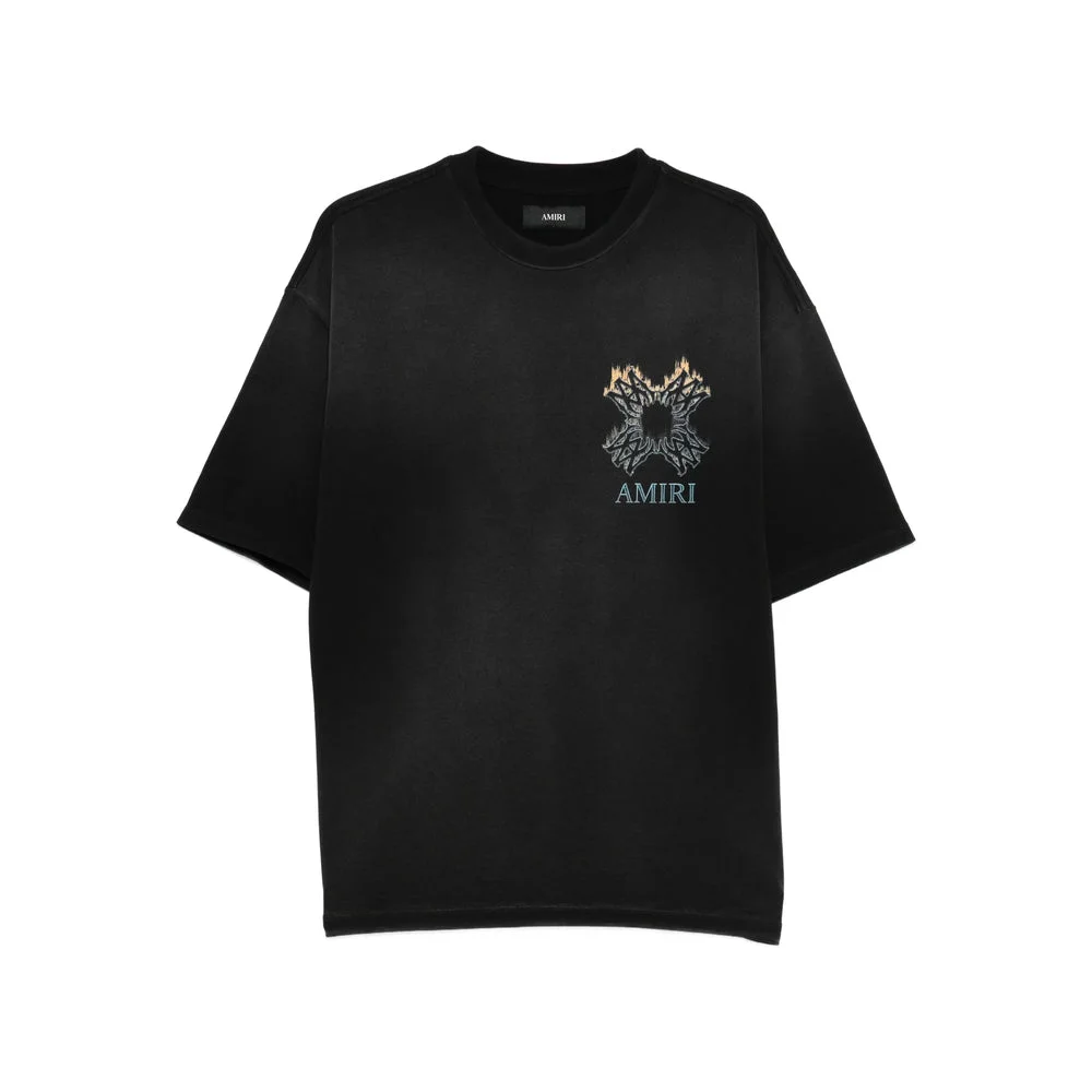 Amiri Black T-Shirts & Vests Men - 1