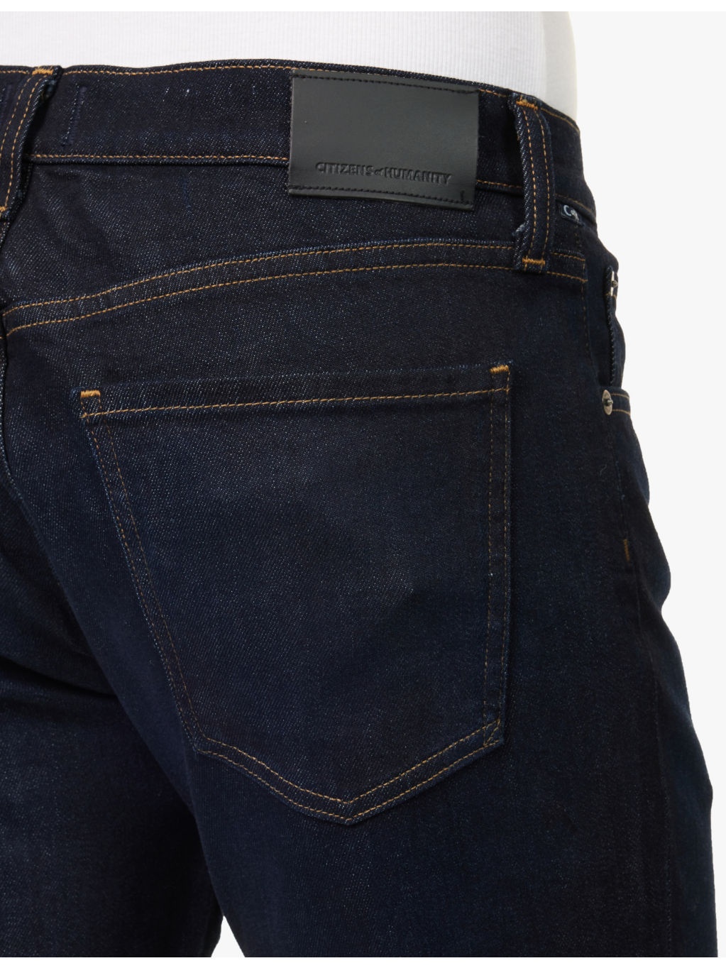 Gage regular-fit straight-leg mid-rise stretch-denim and cashmere jeans - 6