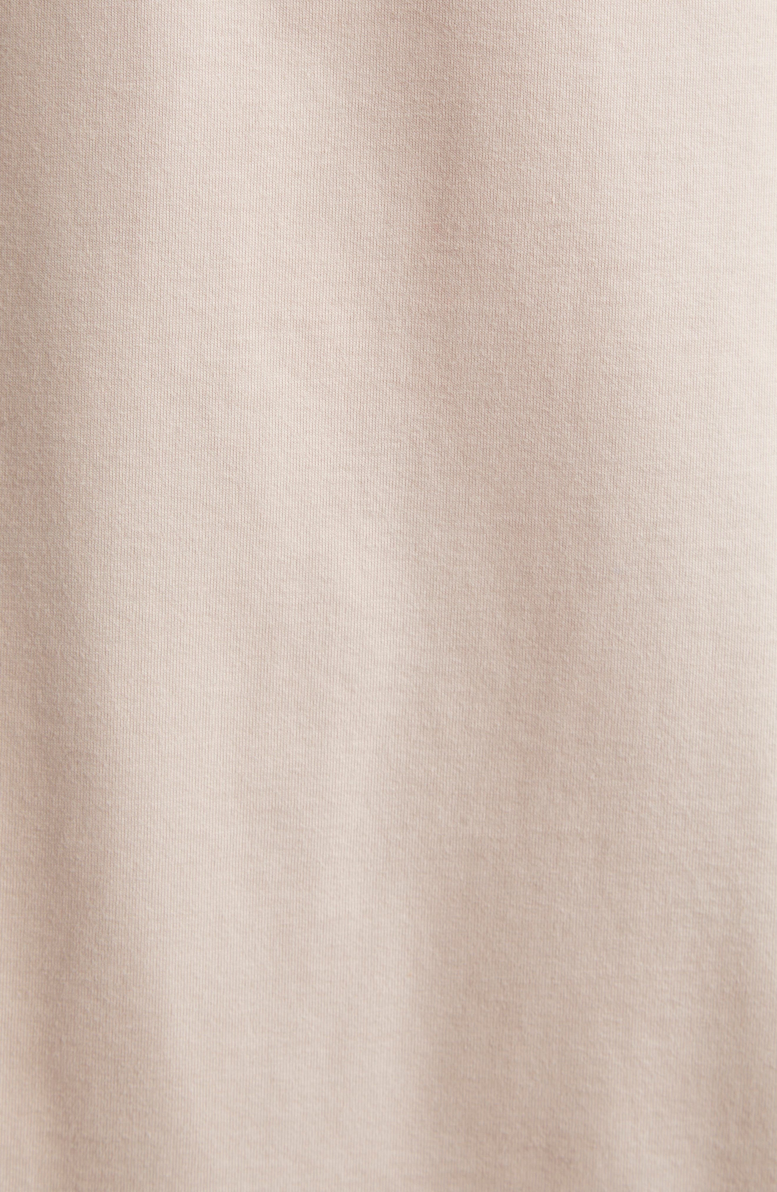 Maison Margiela Number Logo Embroidered Cotton T-Shirt in Buff at Nordstrom - 6