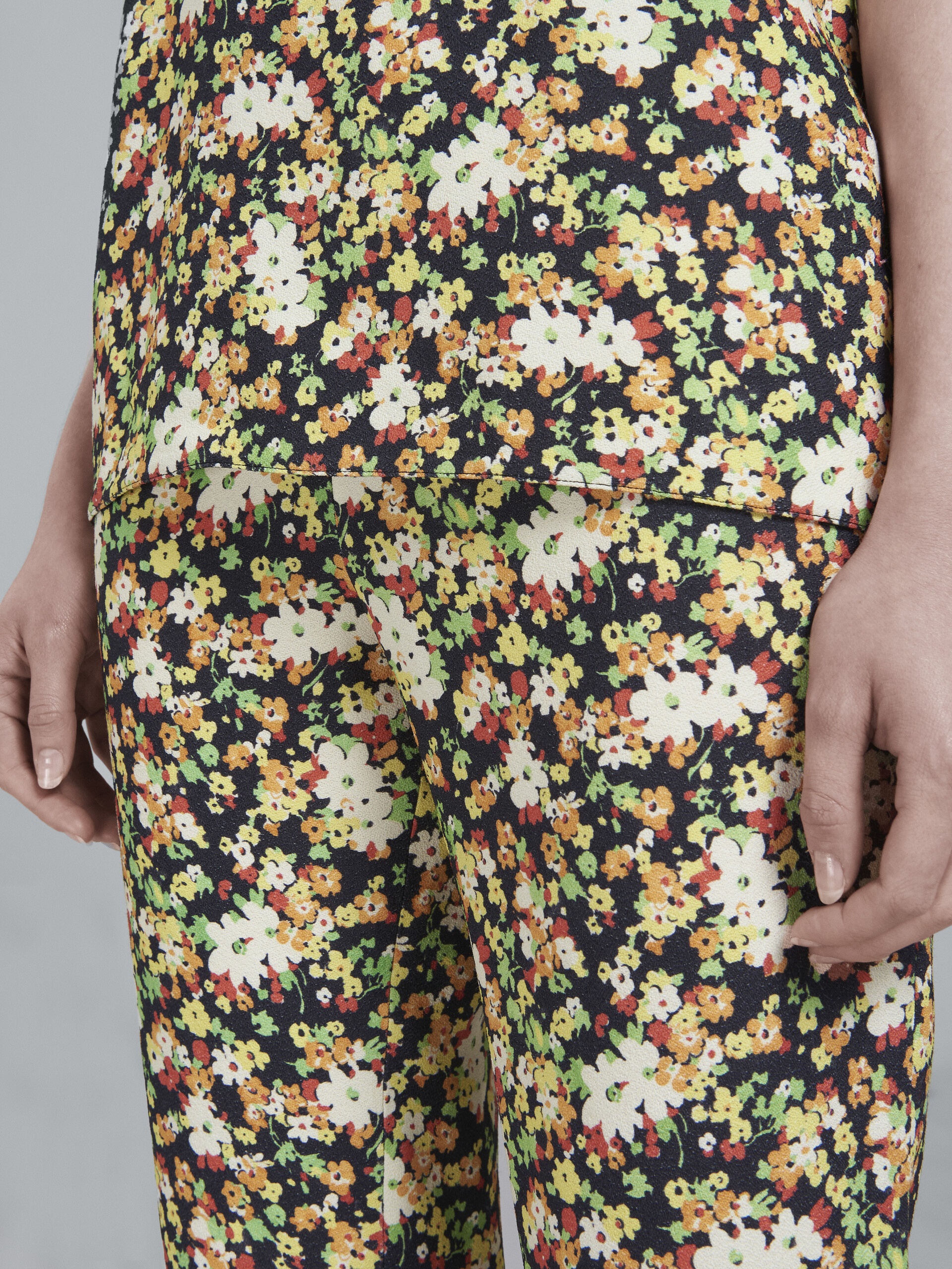 LOVERS PRAIRIE PRINT CROPPED PANTS - 4