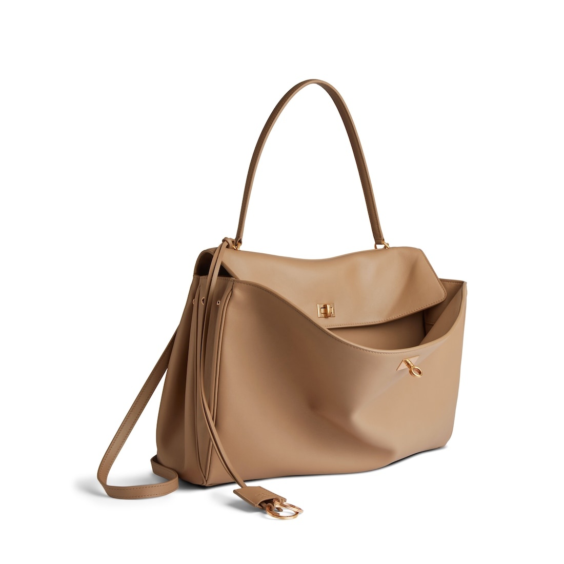 Women's Rodeo Large Handbag in Dark Beige - 2