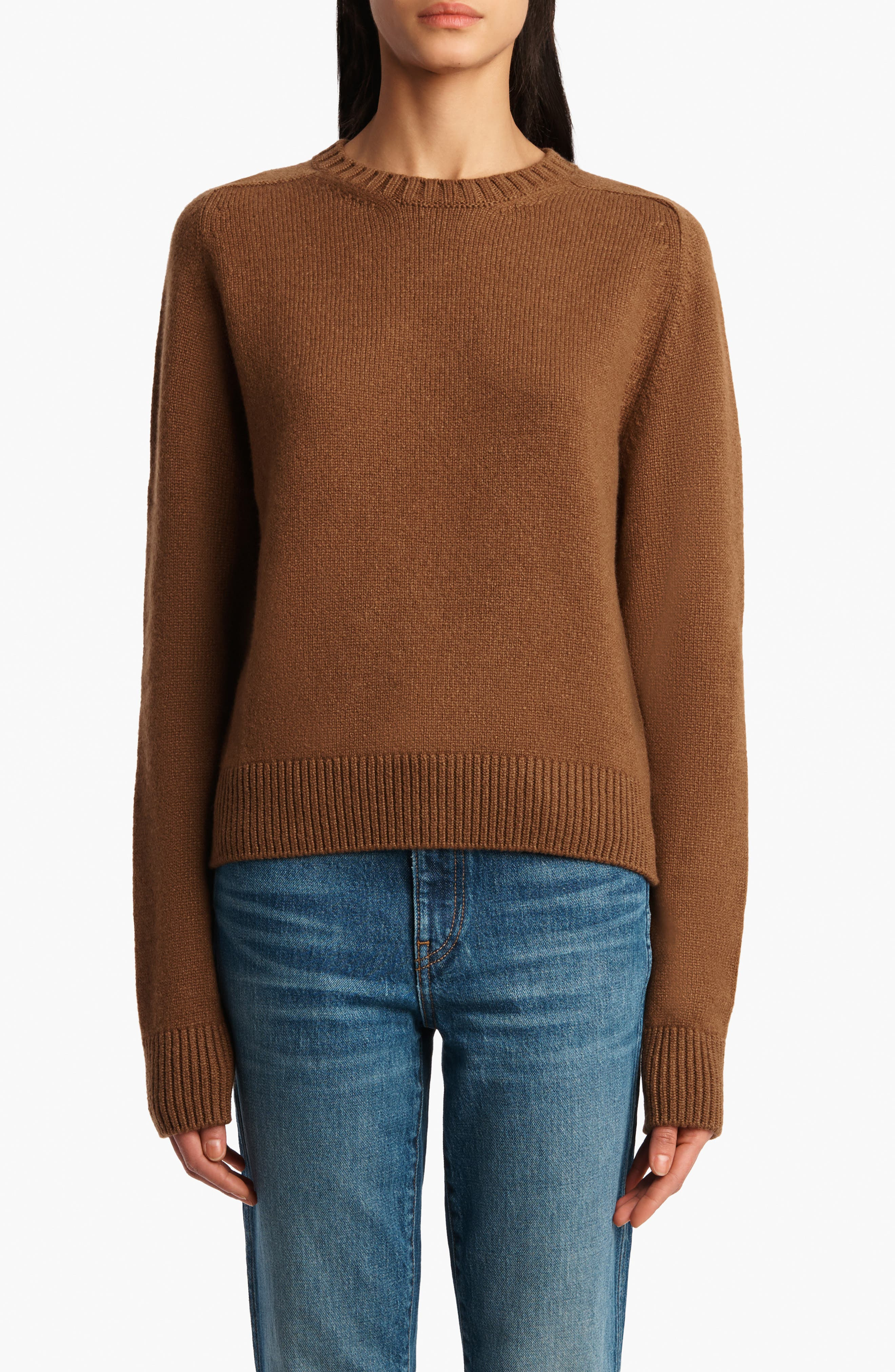 Khaite Nera Cashmere Sweater in Maple at Nordstrom - 1