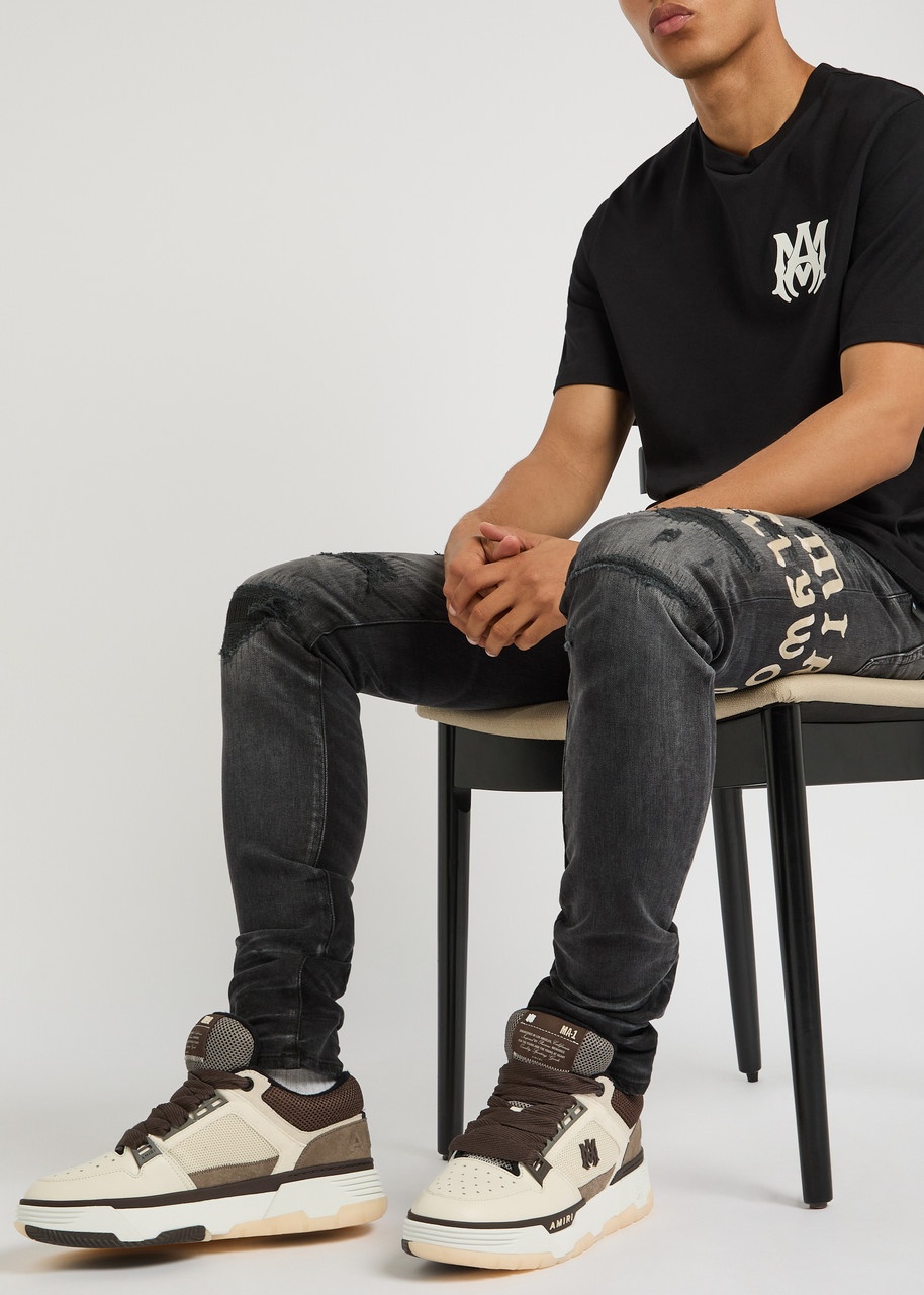 Amiri MA-1 Panelled Mesh Sneakers - 5