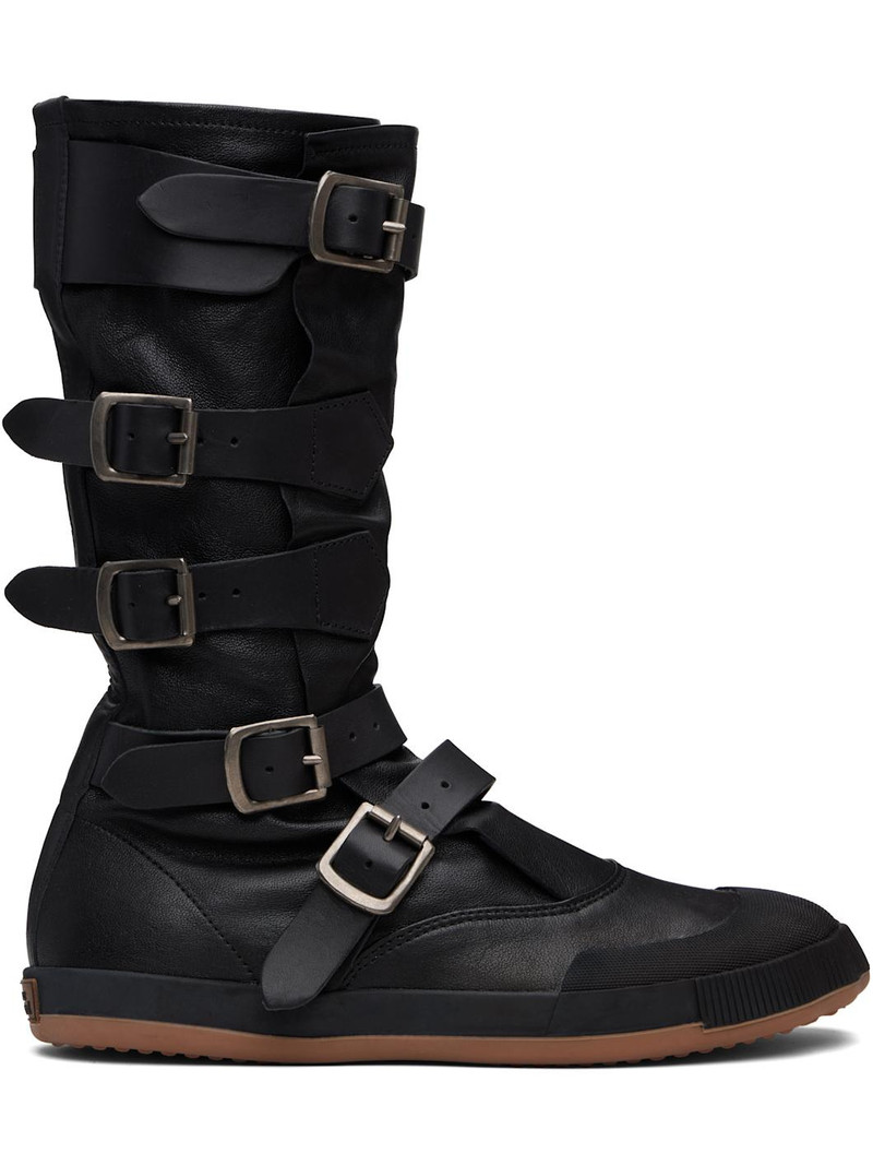 Black Animal Pirate Boots 1