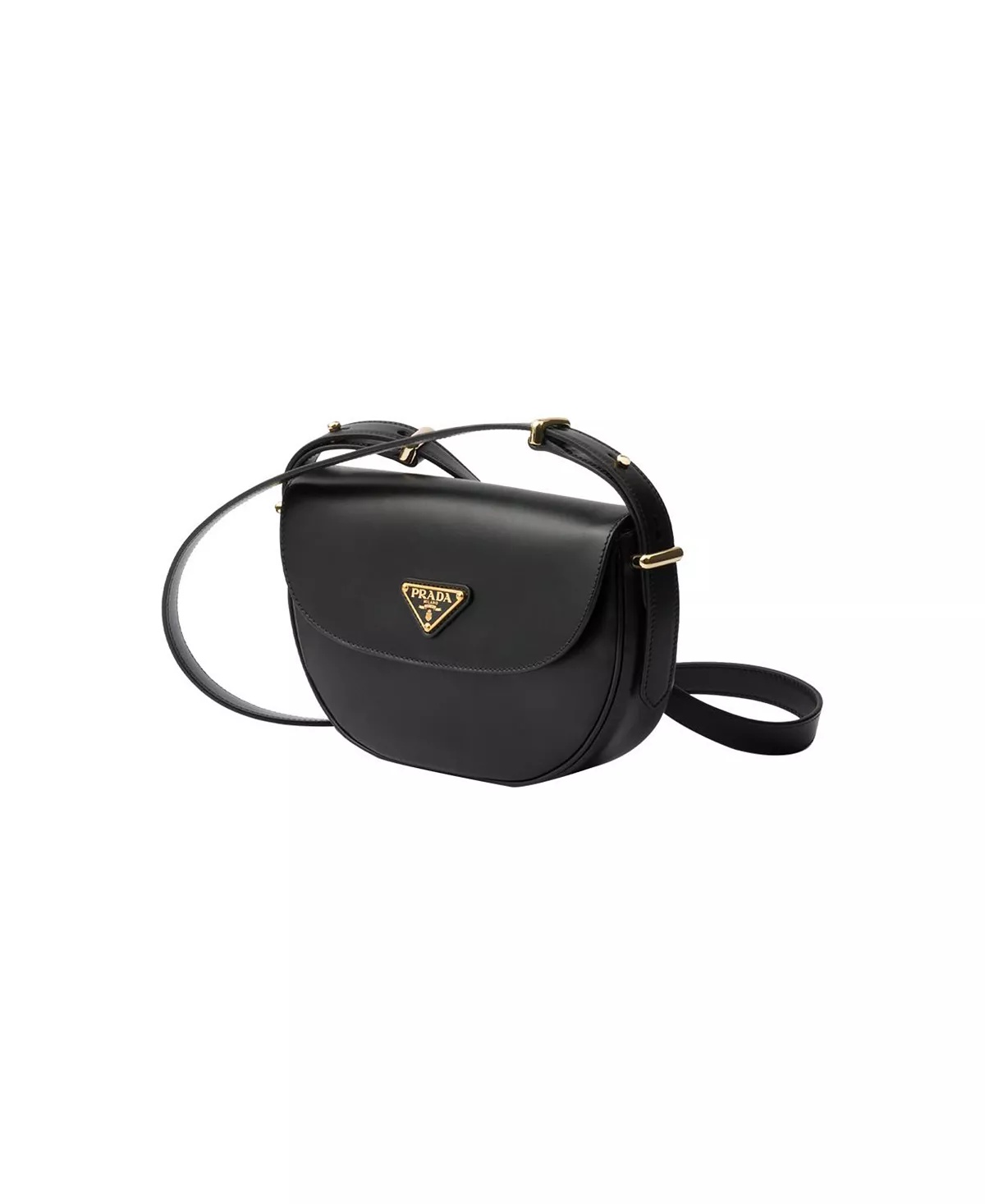 Arque Leather Shoulder Bag with Flap - 4
