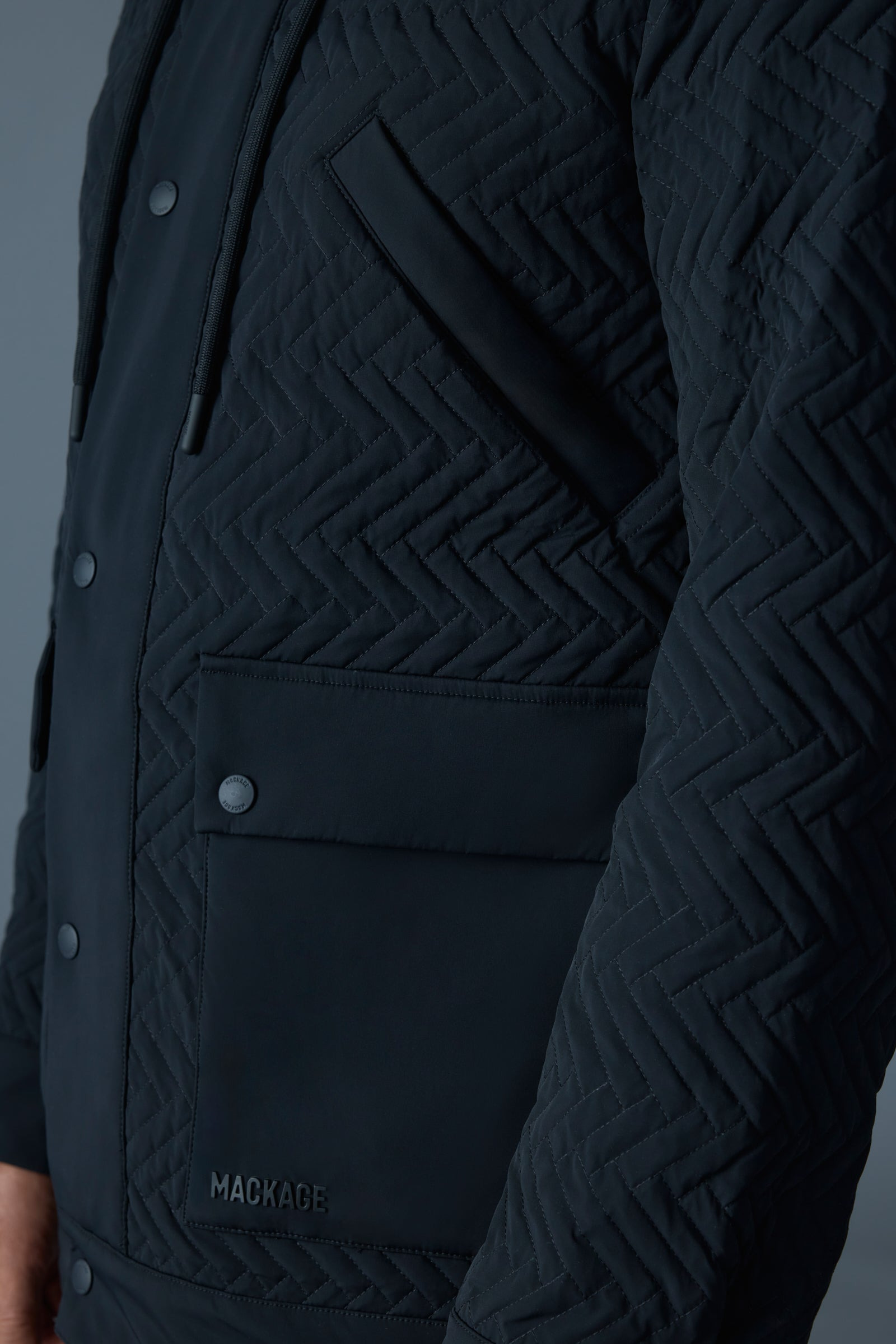 THIAGO Quilted Down Hooded Jacket - 5