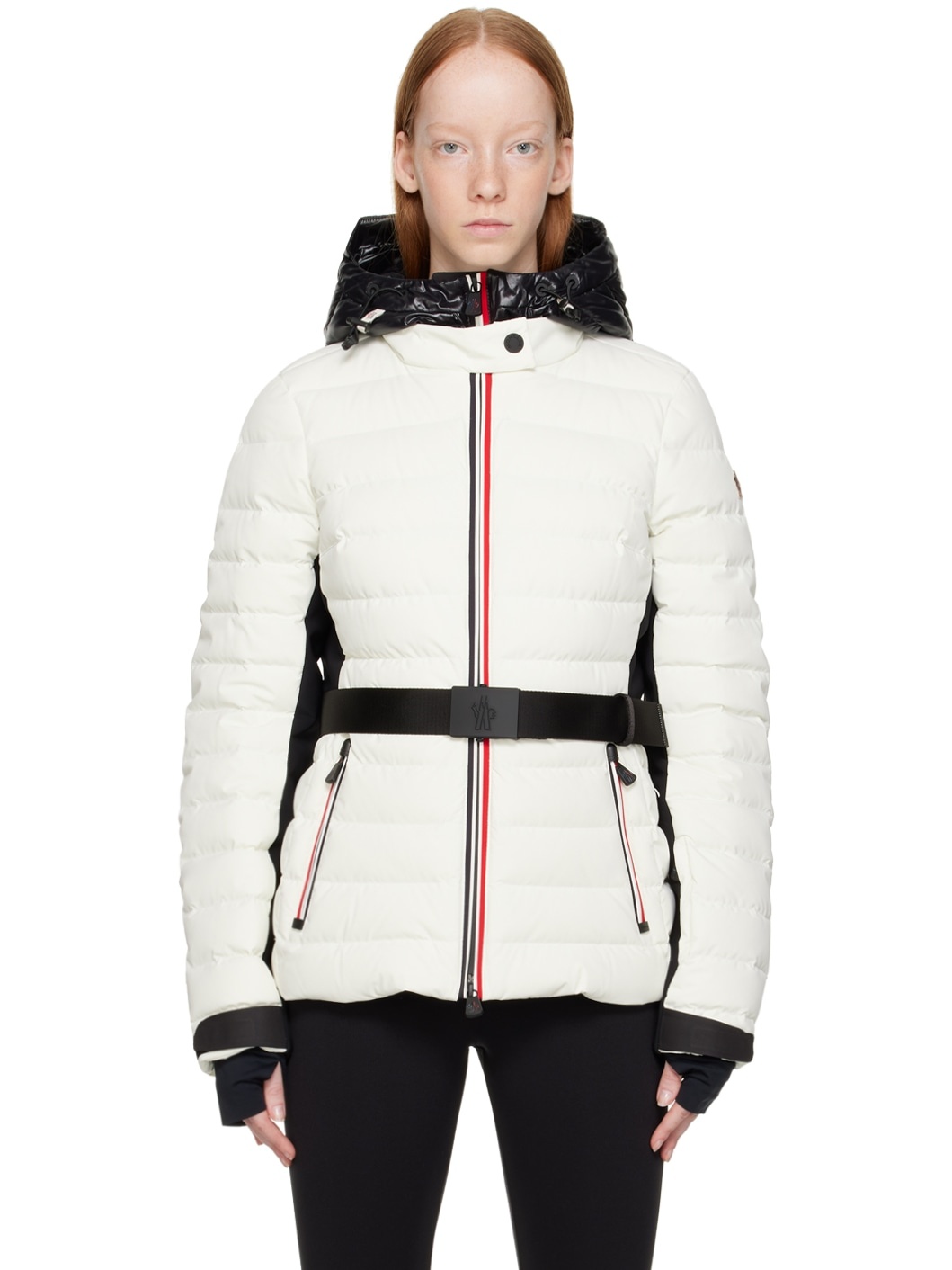 White Bruche Down Jacket - 1