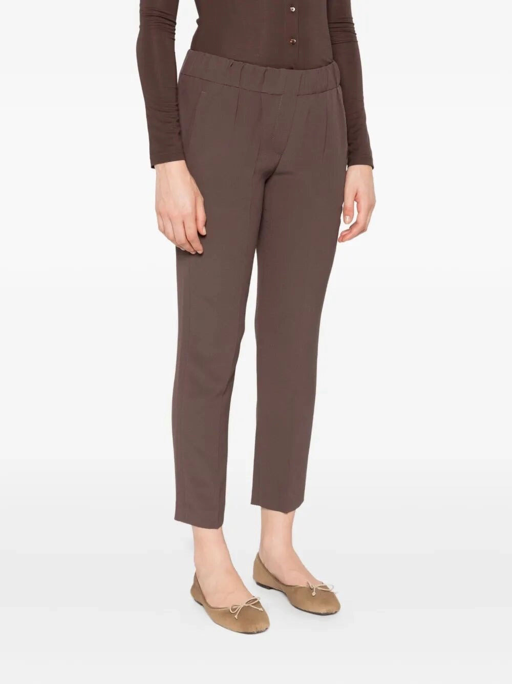 Brunello Cucinelli Women Tailored Jogger Pants - 3