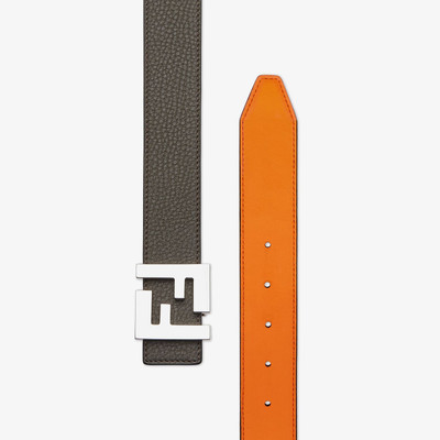 FENDI Green leather belt outlook