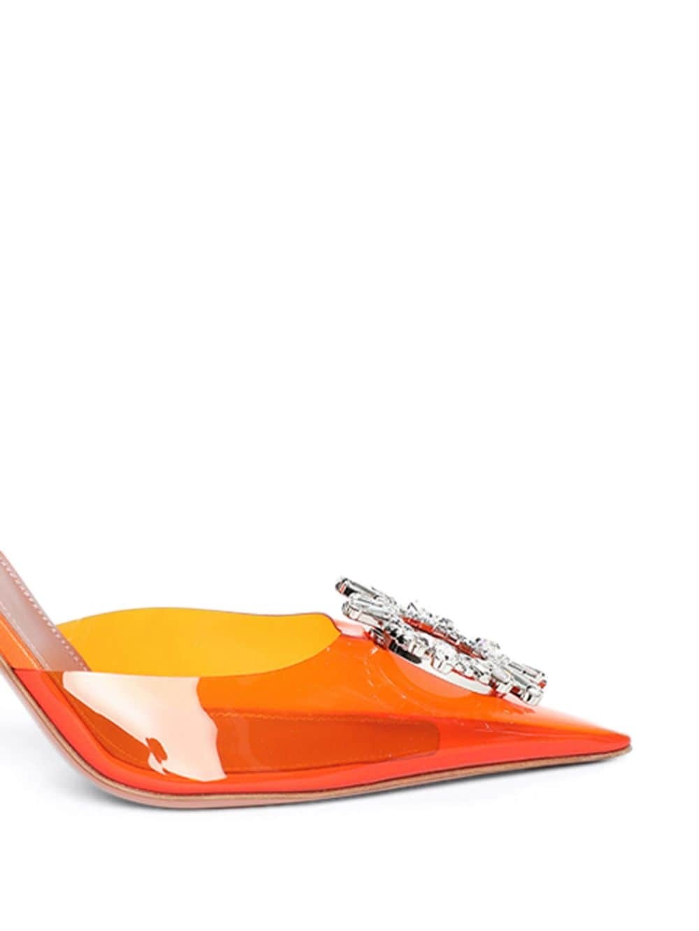 Begum Glass Sling 95mm pumps - 2