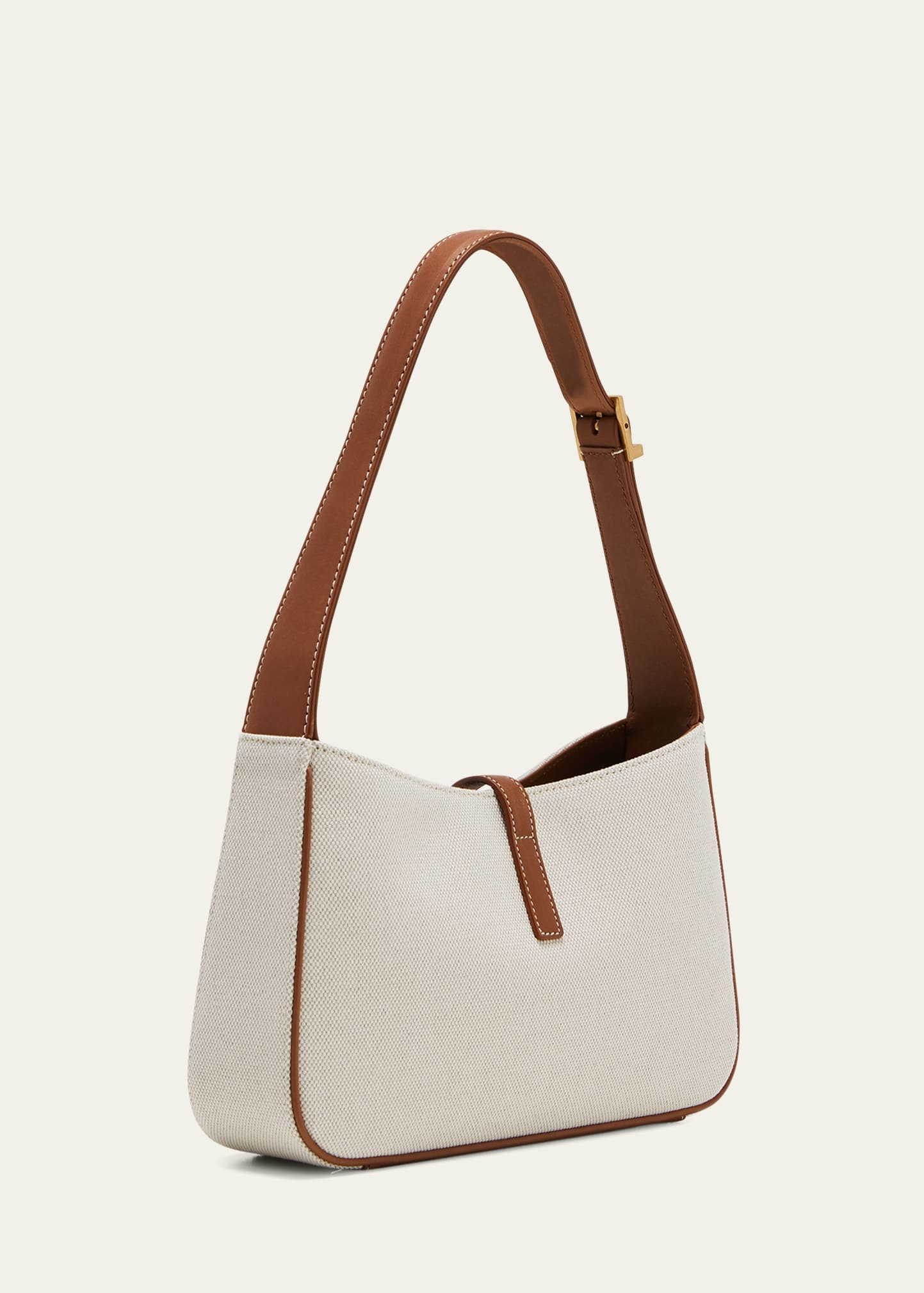 Le 5 A 7 Toile Leather Shoulder Bag - 3