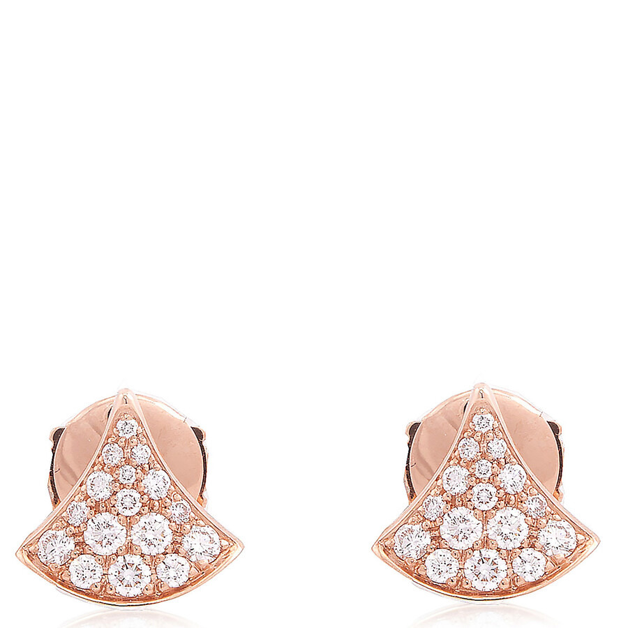 Bvlgari Divas Dream 18 Kt Rose Gold Earrings - 1