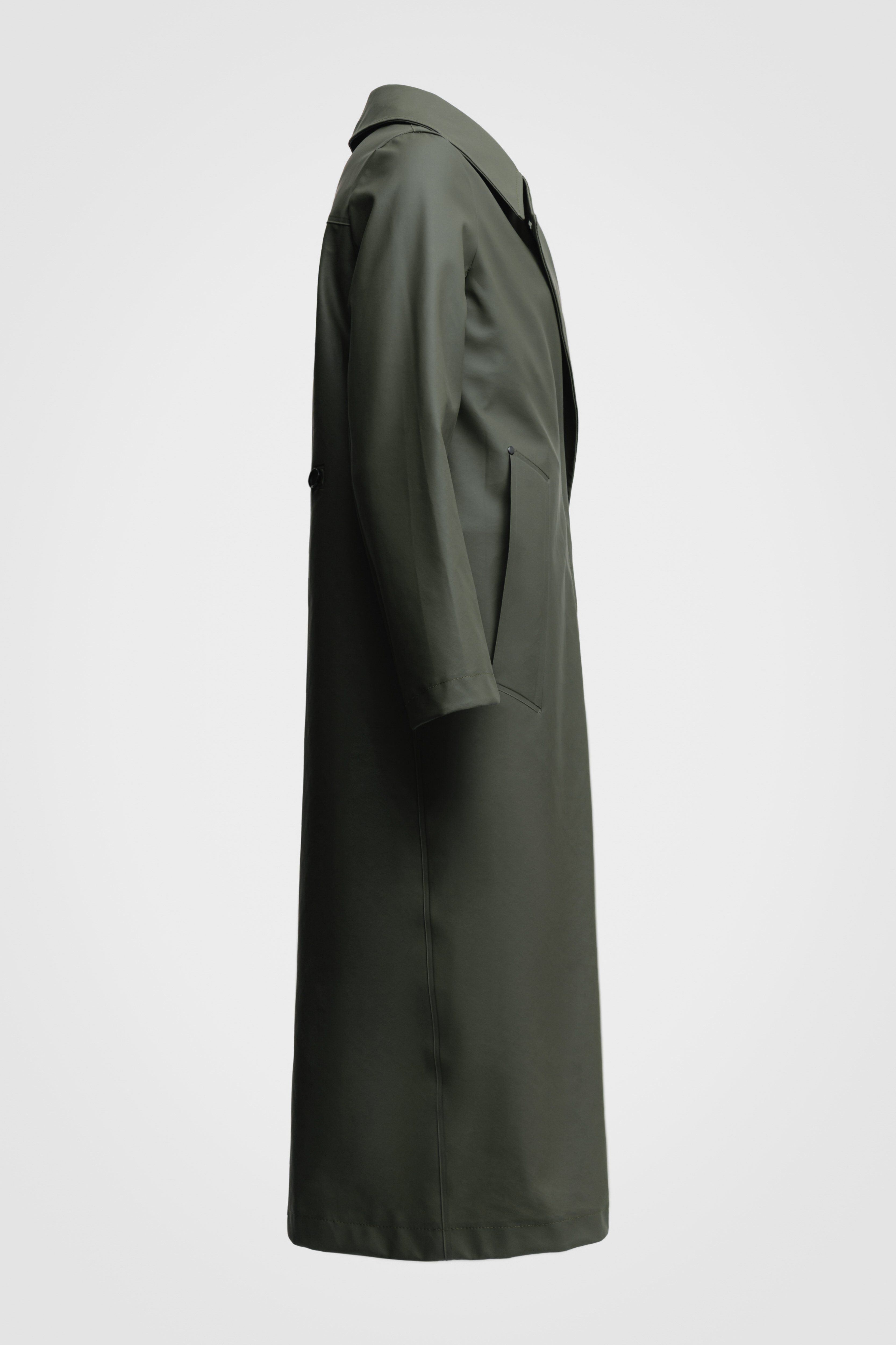 Mayfair Trench Coat Green - 5