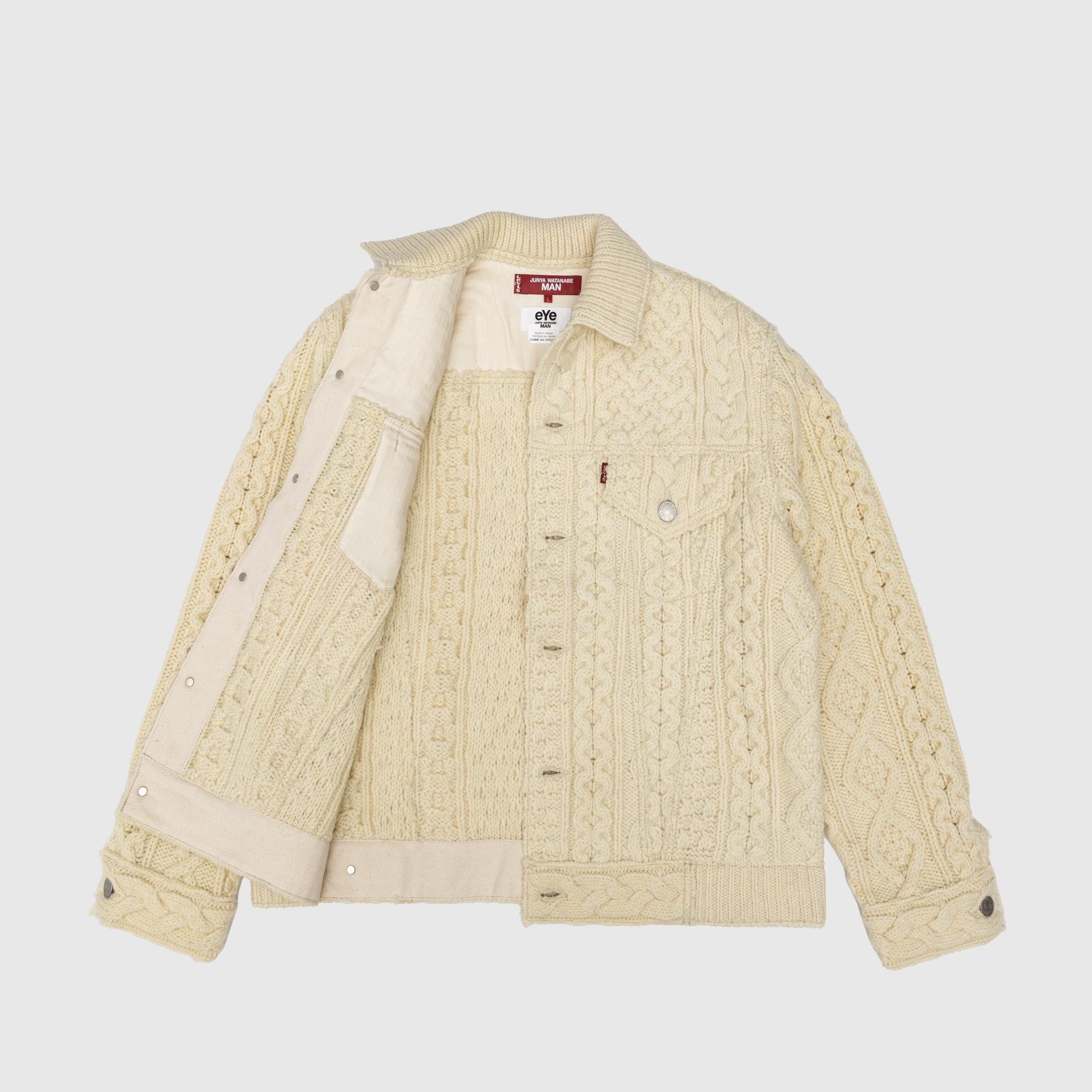 X LEVI'S SHETLAND WOOL JACKET - 8