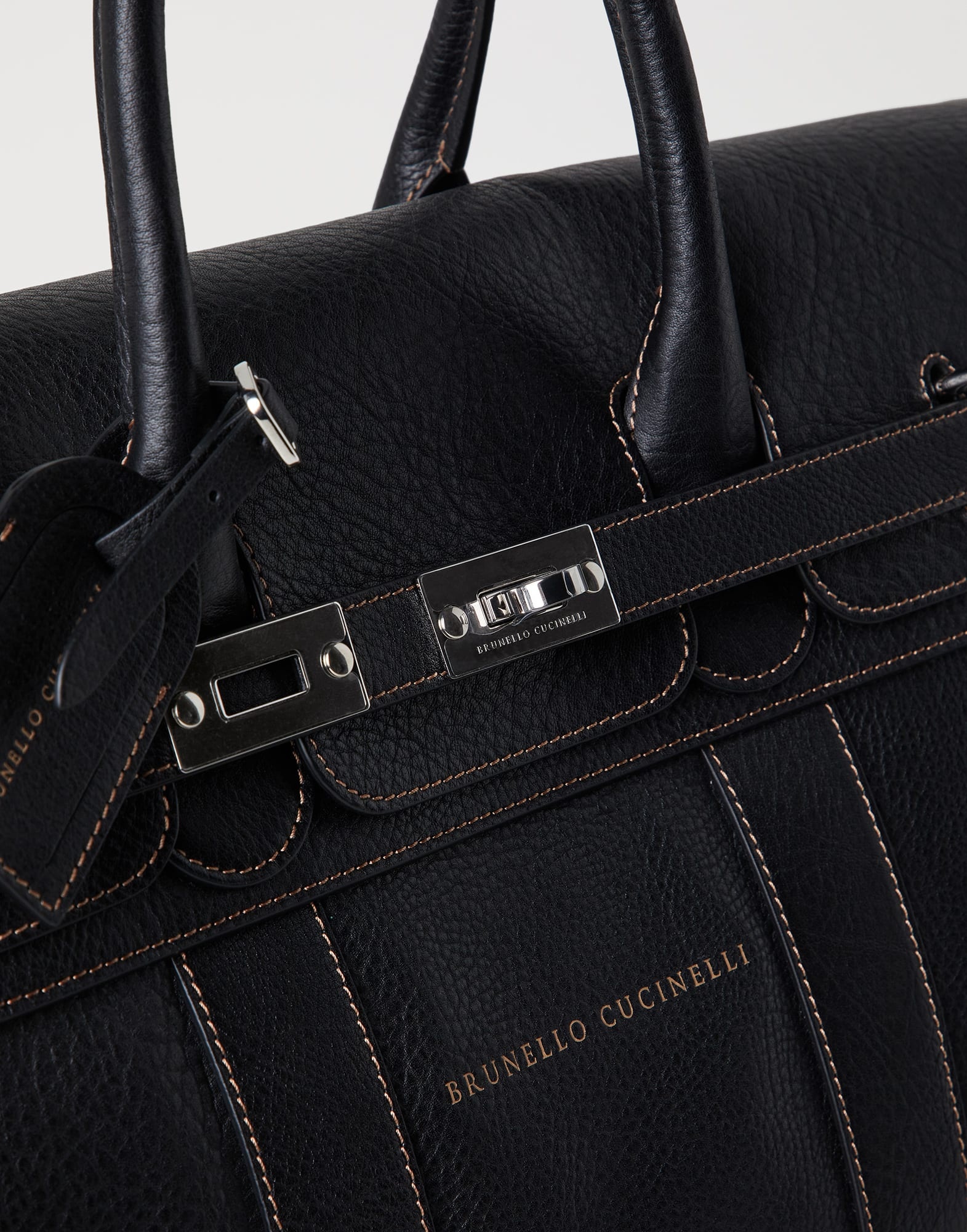 Grained calfskin country bag - 3
