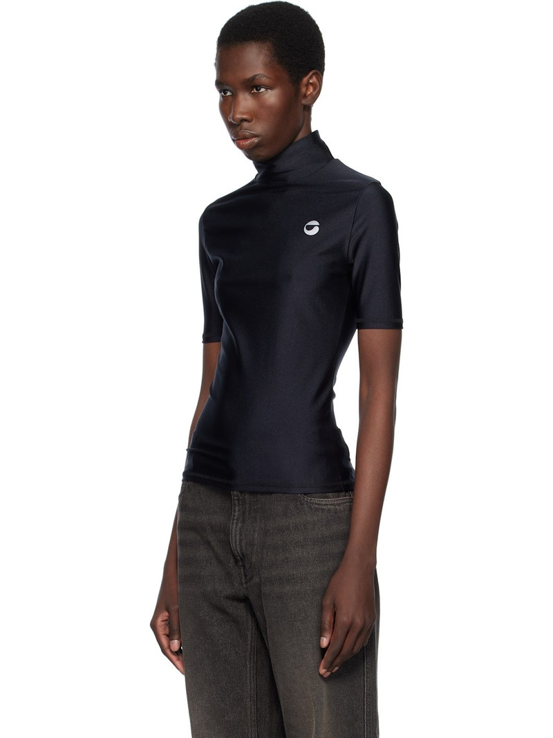 COPERNI Black High Neck Fitted Top outlook