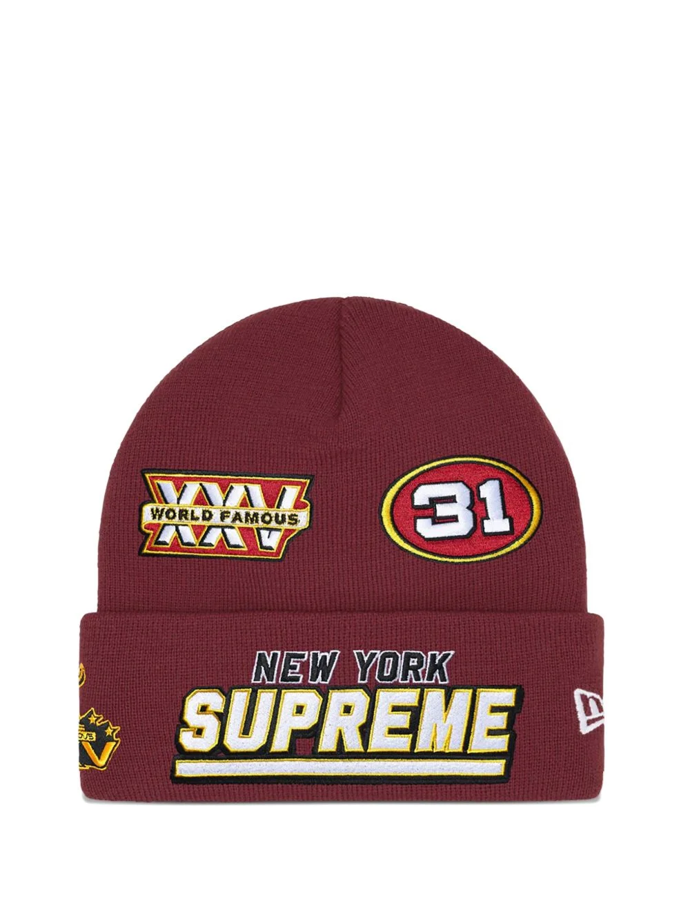 x New Era Football embroidered beanie hat - 1