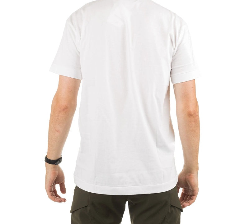 COMME des GARCONS PLAY Camouflage Logo Printing Short Sleeve Tee 'White' AZ-T248-051-1 - 3