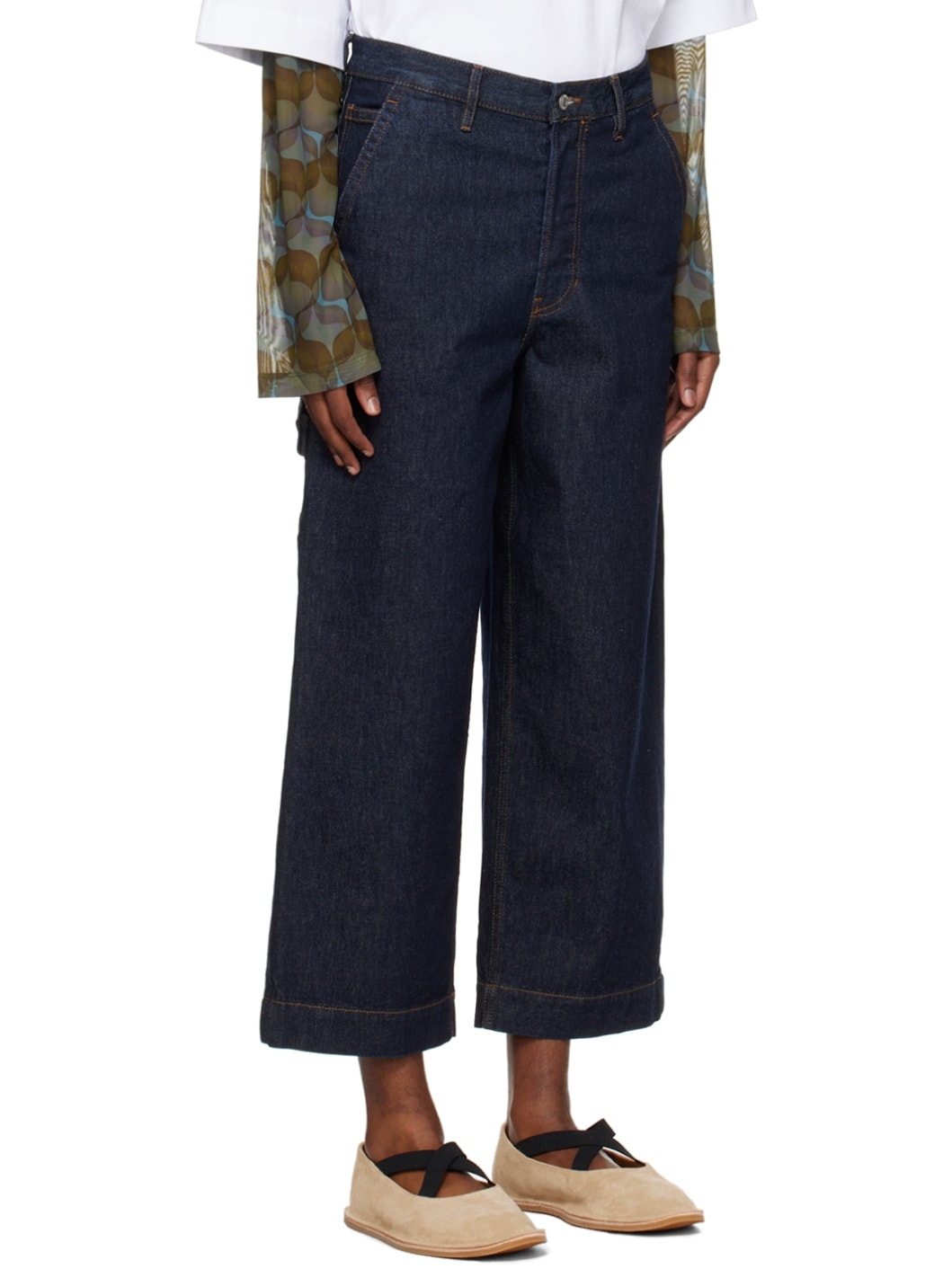 Indigo Hammer Loop Jeans - 3